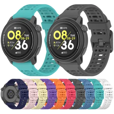 20mm Silicone Sports Strap Breathable Durable Stylish Wristband for Smartwatches and Traditional Watches